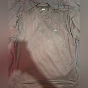 Nike dri fit logo tee